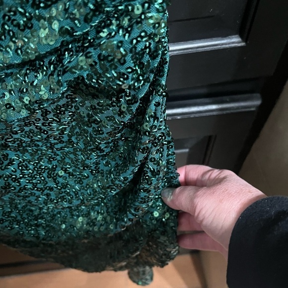 NWT- Crystal Sky Mini Sequin Dress - Picture 4 of 9